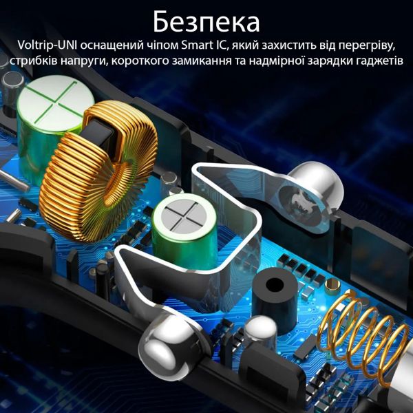 ������������� �������� ���������� Promate Voltrip-UNI Black - �������� 4