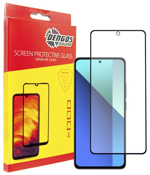 �������� ������ Dengos ��� Xiaomi Redmi Note 13 4G Black Full Glue (TGFG-346) - �������� 1