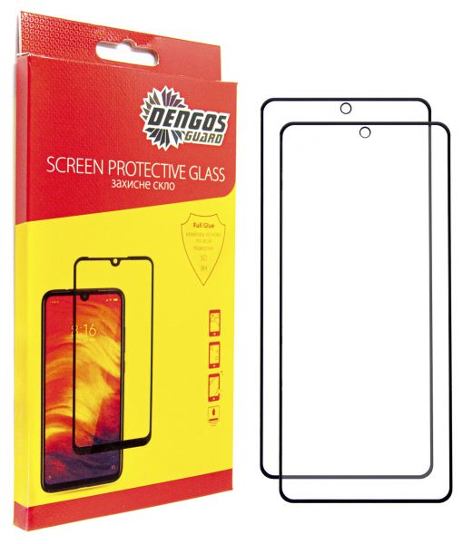 �������� ������ Dengos ��� Xiaomi Redmi Note 13 Pro 4G Black Full Glue (DG-TG2P-16) 2�� - �������� 1