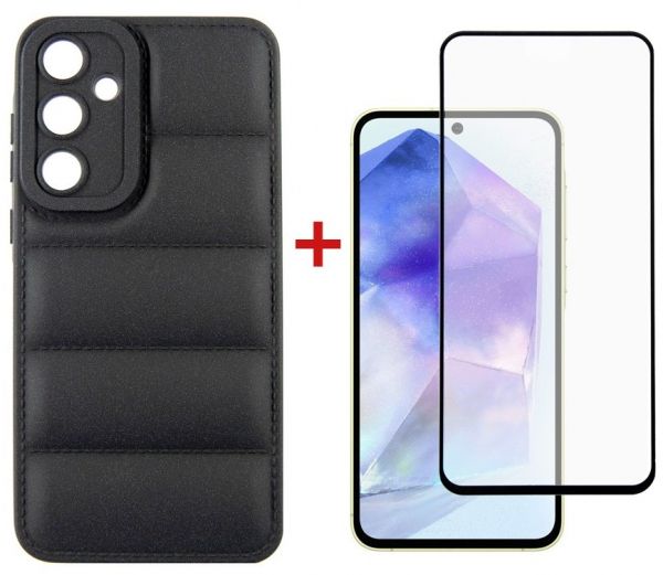 �����-�������� Dengos ��� Samsung Galaxy A55 SM-A556 Black (DG-KM-57) + ������� ���� - �������� 1