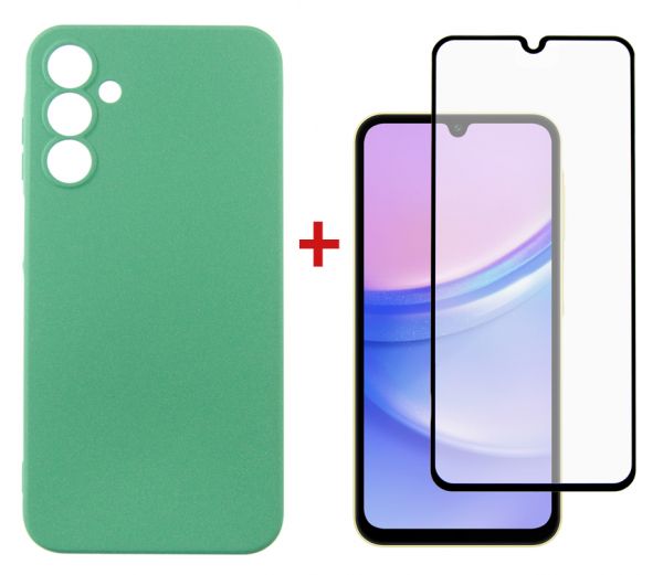 �e���-�������� Dengos ��� Samsung Galaxy A15 SM-A155 Mint (DG-KM-59) + �������� ������ - �������� 1