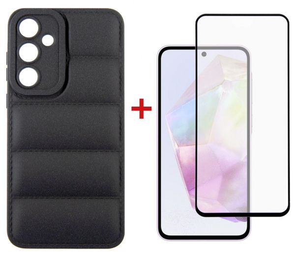 �����-�������� Dengos ��� Samsung Galaxy A35 SM-A356 Black (DG-KM-56) + ������� ���� - �������� 1