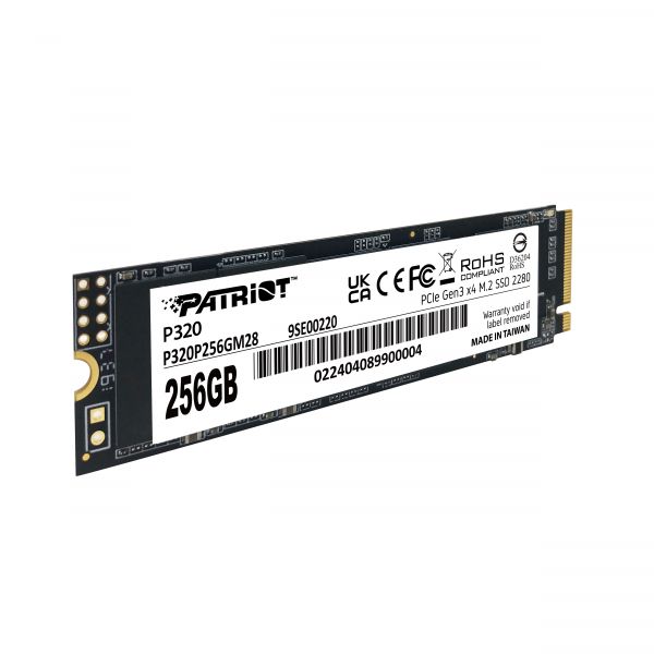 ����������� SSD  256GB Patriot P320 M.2 2280 PCIe 3.0 x4 NVMe TLC (P320P256GM28) - �������� 3