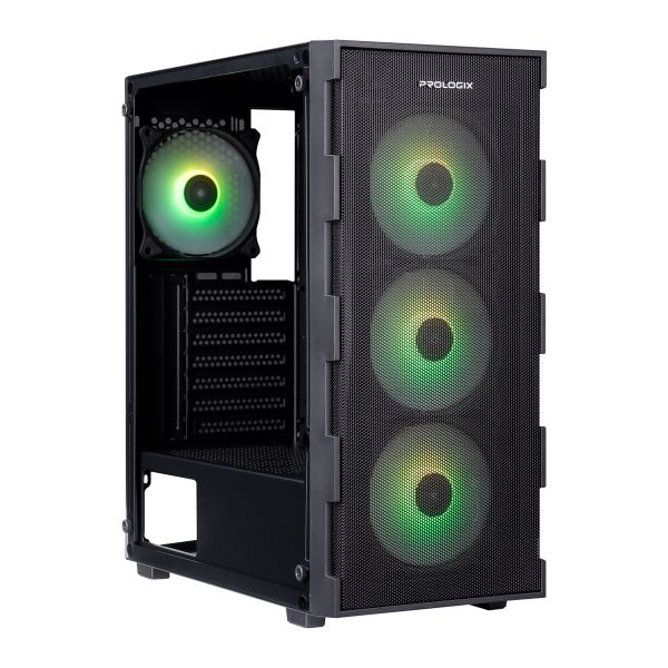 ������ Prologix E115 Tempered Glass&Mesh Black - �������� 1