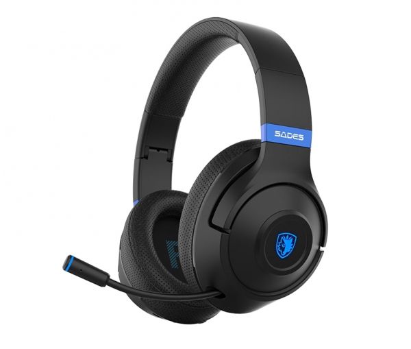 ��������� Sades SA-205 Whisper Black/Blue (sa205bkb) - �������� 1