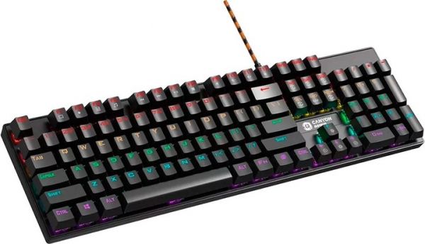 ���������� Canyon Deimos GK-4 Rainbow LED ENG/UKR USB Black (CND-SKB4-US) - �������� 2