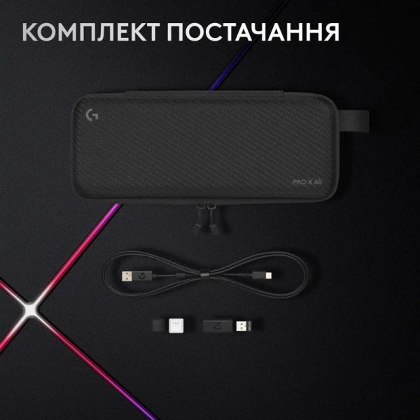 ���������� Logitech G PRO X 60 TKL GX Optical Black Tactile (920-011911) - �������� 9