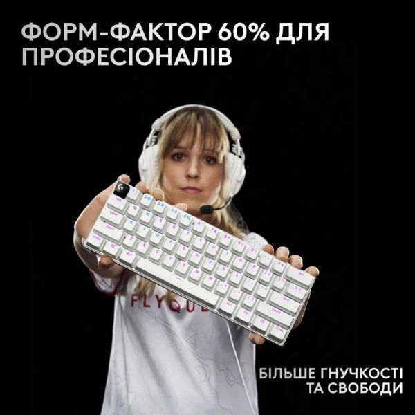 ���������� Logitech G PRO X 60 TKL GX Optical Tactile White (920-011930) - �������� 6