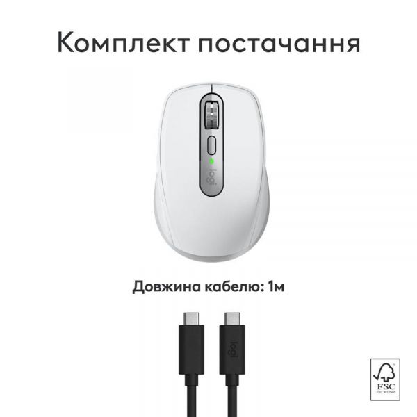���� ������������ Logitech MX Anywhere 3S for Mac Pale Grey (910-006946) - �������� 7