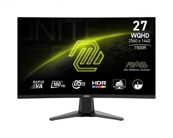 ������� MSI 27" MAG 27CQ6F VA Black Curved 180Hz - �������� 1