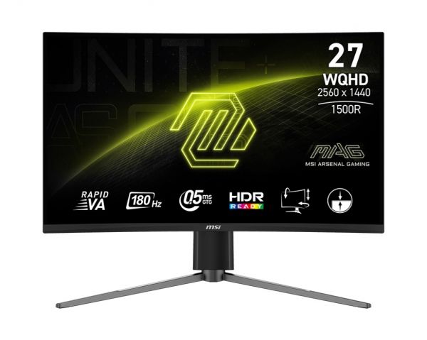 ������� MSI 27" MAG 27CQ6PF VA Black Curved 180Hz - �������� 1