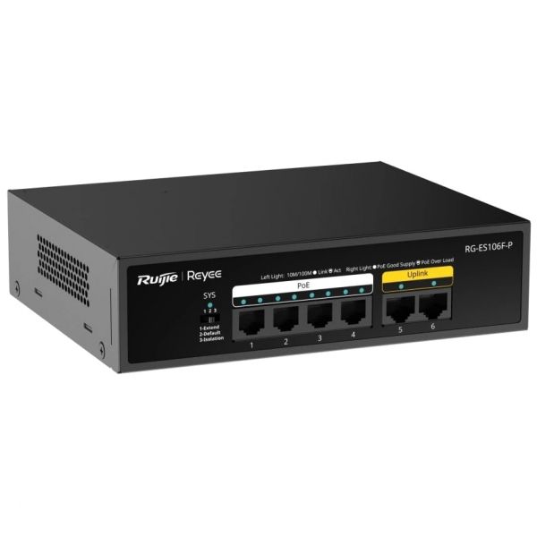 ���������� Ruijie Reyee RG-ES106F-P - �������� 1