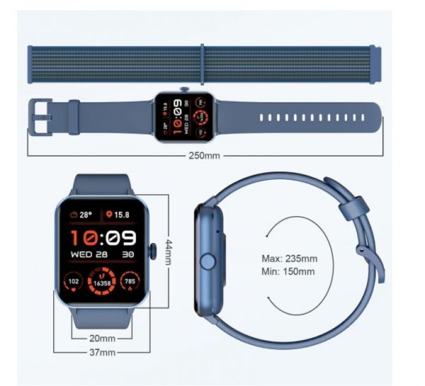 C����-�������� Blackview R50 Blue (6931548317548) - �������� 3