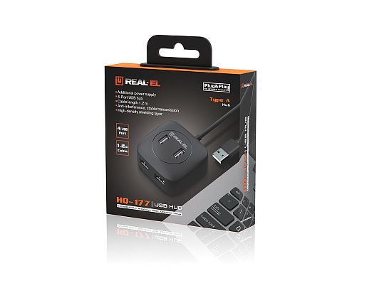 ������������ REAL-EL HQ-177 Black - �������� 9