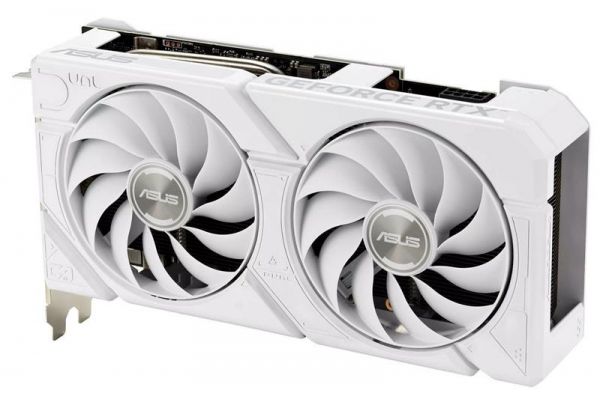 ���������� GF RTX 4060 8GB GDDR6 Dual Evo White OC Asus (DUAL-RTX4060-O8G-EVO-WHITE) - �������� 4