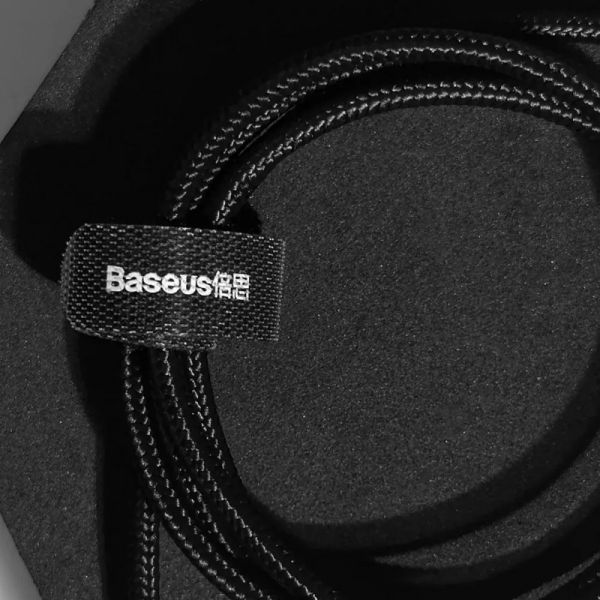 ������ Baseus Cafule USB-Lightning, 2.4A, 1� Black (6953156283343) - �������� 2