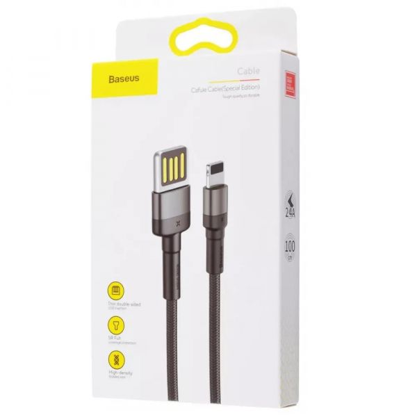 ������ Baseus Cafule USB-Lightning, 2.4A, 1� Black (6953156283343) - �������� 4