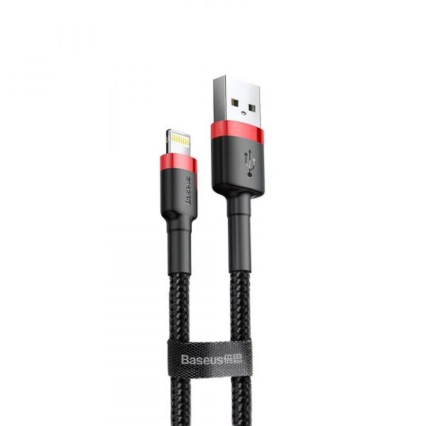 ������ Baseus Cafule USB-Lightning, 2.4A, 1� Black (6953156274976) - �������� 1