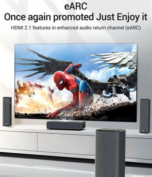 ������ Vention HDMI - HDMI v.2.1 (M/M), 1.5 �, Black (AALBG) - �������� 7