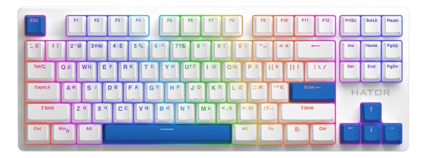 ���� ������� Hator PBT Keycaps Autograph Edition Navy Blue (HTS-714) - �������� 3
