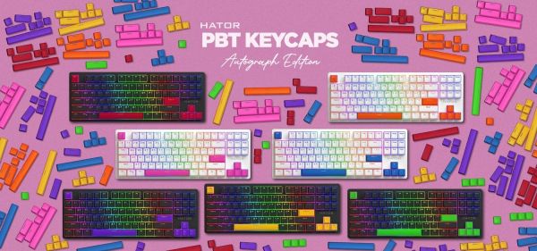 ���� ������� Hator PBT Keycaps Autograph Edition Navy Blue (HTS-714) - �������� 4