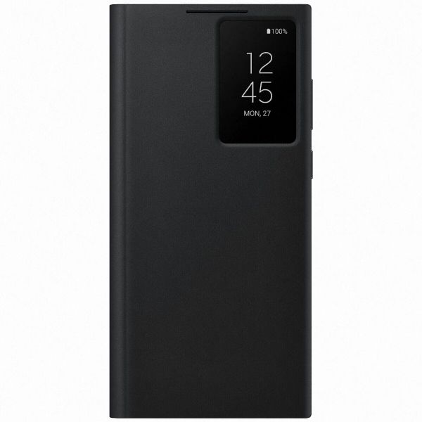 �����-������ Samsung Smart Clear View Cover ��� Samsung Galaxy S22 Ultra SM-S908 Black (EF-ZS908CBEGRU) - �������� 1