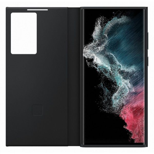 �����-������ Samsung Smart Clear View Cover ��� Samsung Galaxy S22 Ultra SM-S908 Black (EF-ZS908CBEGRU) - �������� 4
