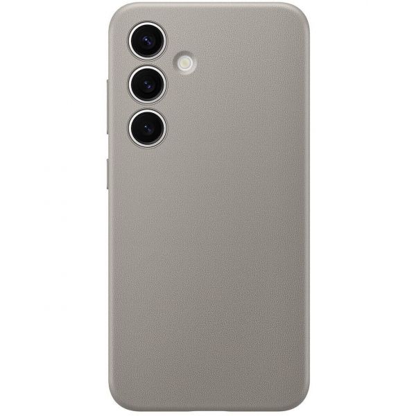 �����-�������� Samsung Vegan Leather Case ��� Samsung Galaxy S24 SM-S921 Taupe (GP-FPS921HCAAW) - �������� 1