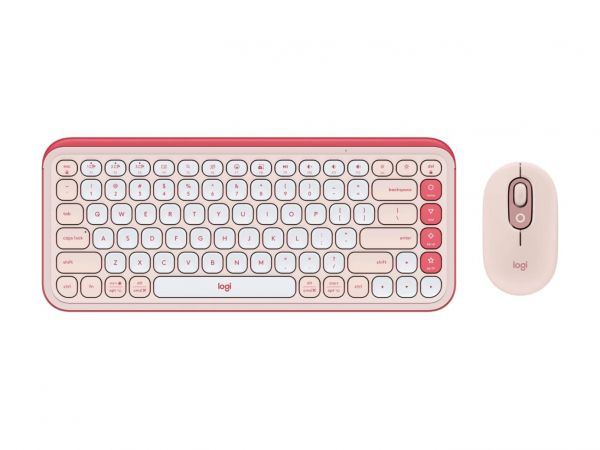 �������� (���������, ����) ����������� Logitech Pop Icon Combo Rose (920-013142) - �������� 1