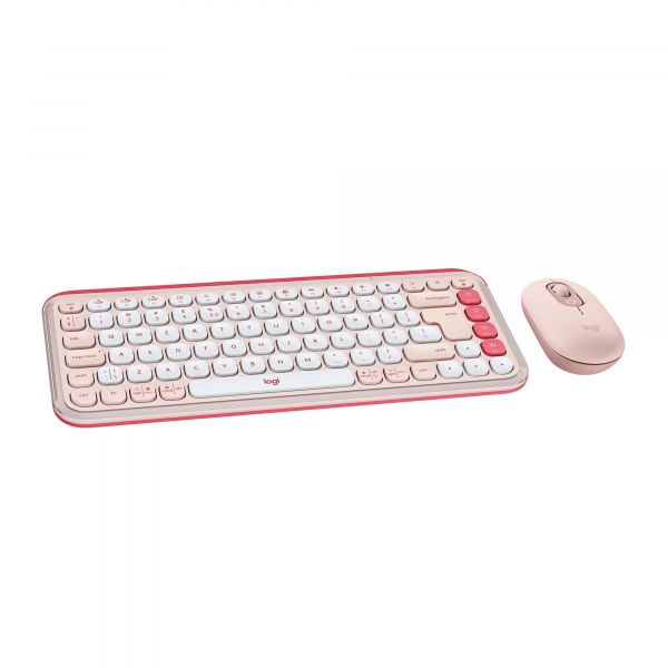 �������� (���������, ����) ����������� Logitech Pop Icon Combo Rose (920-013142) - �������� 2