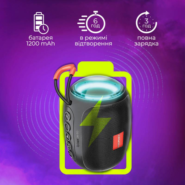 ��������� ������� Promate Capsule-3 Black - �������� 3