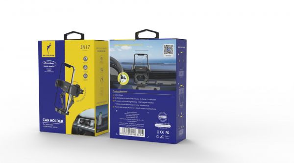 ������ ��� ��������� SkyDolphin SH17 360 Rotation Gravity Holder Black (SDAT-000083) - �������� 2