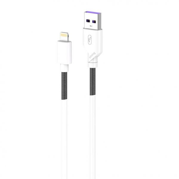 ������ SkyDolphin S27L Spring Anti-Brake USB - Lightning (M/M), 1 �, White (SDUSB-000608) - �������� 1