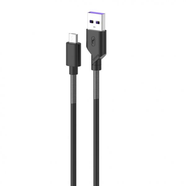 ������ SkyDolphin S27V Spring Anti-Brake USB - micro USB (M/M), 1 �, Black (SDUSB-000613) - �������� 1
