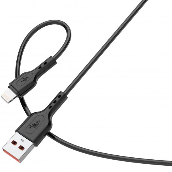 ������ SkyDolphin S66L USB - Lightning (M/M), 1 �, Black (SDUSB-000648) - �������� 1