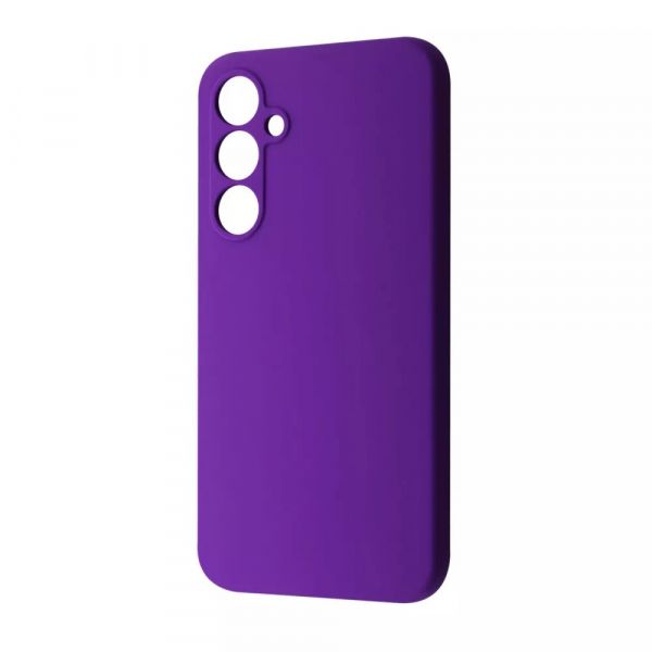�e���-�������� Wave Full Silicone Cover ��� Samsung Galaxy A35 SM-A356 Dark Purple - �������� 1