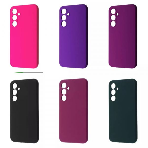�e���-�������� Wave Full Silicone Cover ��� Samsung Galaxy A35 SM-A356 Dark Purple - �������� 2