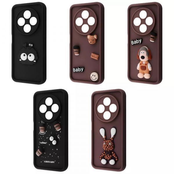 �e���-�������� Pretty Things Case ��� Xiaomi Redmi 14C 4G/Poco C75 Brown/Baby - �������� 2