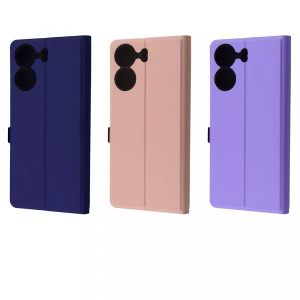 �e���-������ Wave Flap Case ��� Xiaomi Redmi 13C 4G/Poco C65 Pink Sand - �������� 5