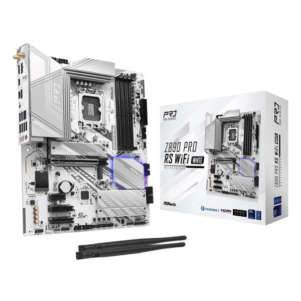 ����������� ����� ASRock Z890 Pro RS WiFi White Socket 1851 - �������� 1