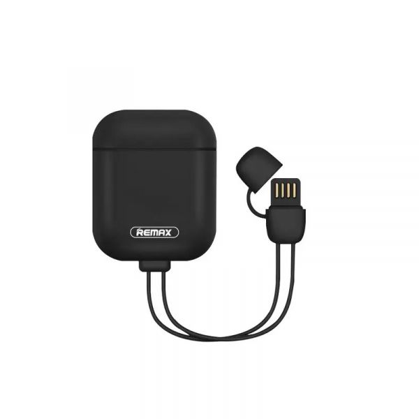����� Remax RC-A6 Airpod charger ��� Apple AirPods Black (6954851232346) - �������� 1