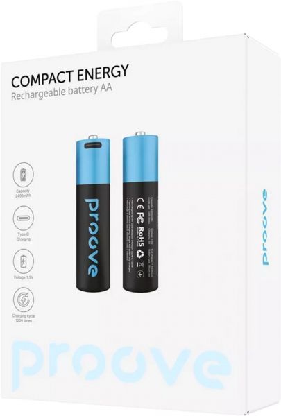 ������������ Proove Compact Energy AA/HR06 NI-MH 2400 mAh BL 2 �� - �������� 2