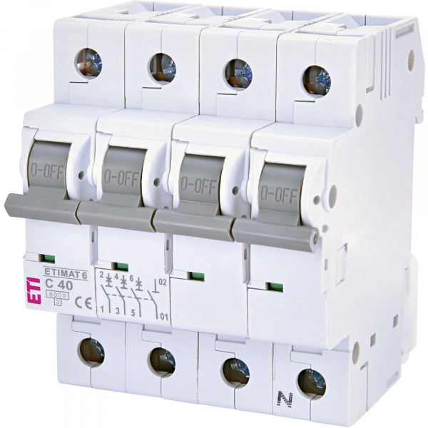 ������������ ������� ETI ETIMAT 6 3p+N C 40 � (6 kA) (2146520) - �������� 1
