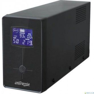 EnerGenie EG-UPS-033 1200VA, Line Int., AVR, 3xIEC+2xSchuko, USB, LCD, RJ11 -  1