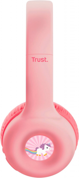 Bluetooth-��������� Trust On-ear Nouna Kids, Wireless Pink (25274) - �������� 3
