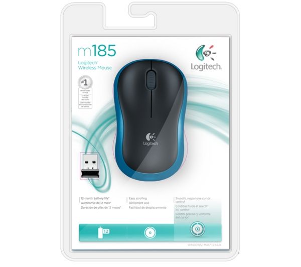 ���� Logitech M185 Wireless Blue (910-002239) (L910-002239) - �������� 3
