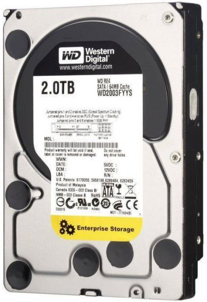 ���������� HDD SATA 2.0TB WD RE 7200rpm 128MB (WD2004FBYZ) - �������� 2