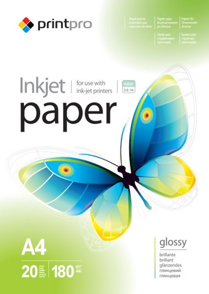 ���������� PrintPro ��������� 180�/�2 A4 20� (PGE180020A4) - �������� 1