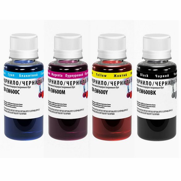 �������� ������� CW EPSON XP103/600 BK/�/M/Y (CW-EW610SET01) 4*100� - �������� 1