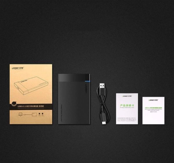 �������� ������ Ugreen ��� 2.5" HDD/SSD USB 3.0 US221 Black (30848) - �������� 4